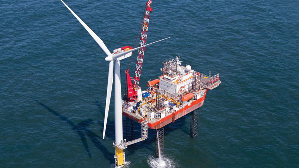 GMS Endeavour at Hornsea 1 wind farm